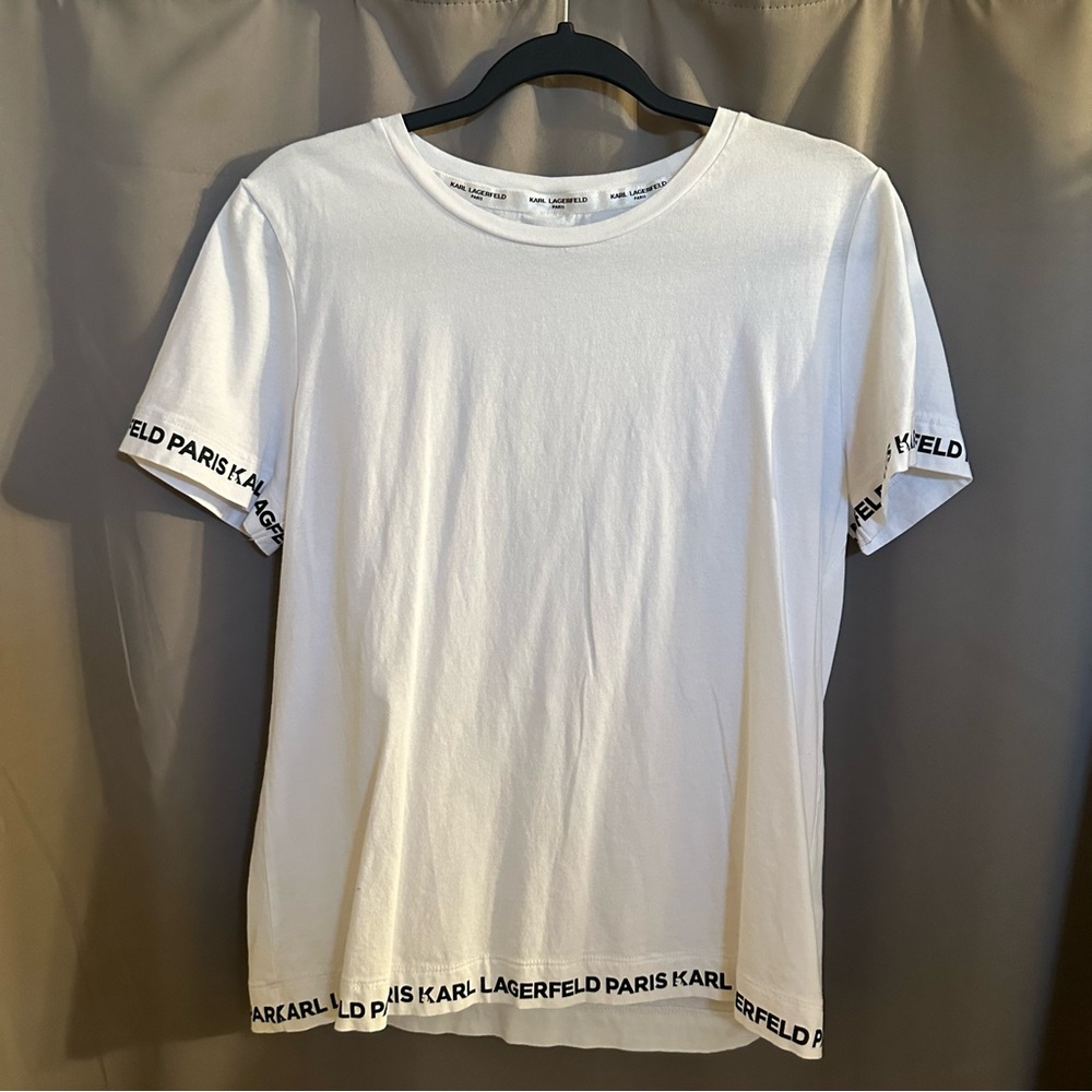 Karl Lagerfeld Classic White Tee
